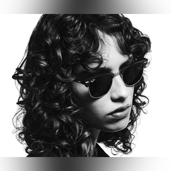 Ray-Ban Polished Tortoise on Gold Clubmaster Classic Sunglasses - Picture 4 of 6